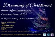 Christmas concert poster 2023
