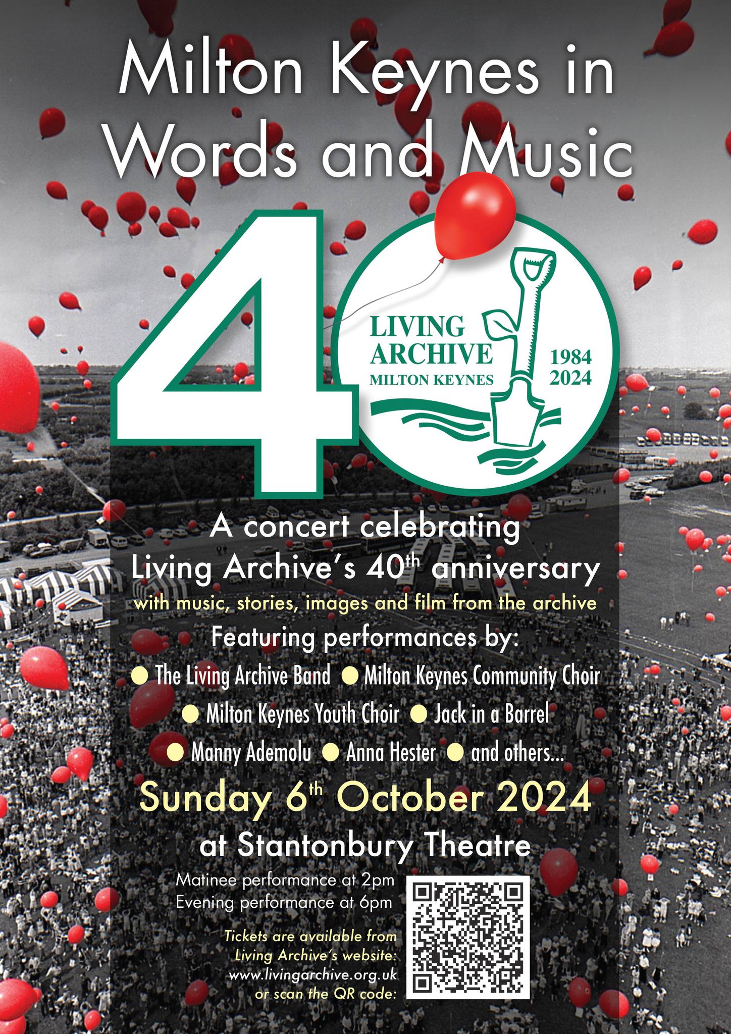 Concert with the Living Archive Band (2pm matinee)