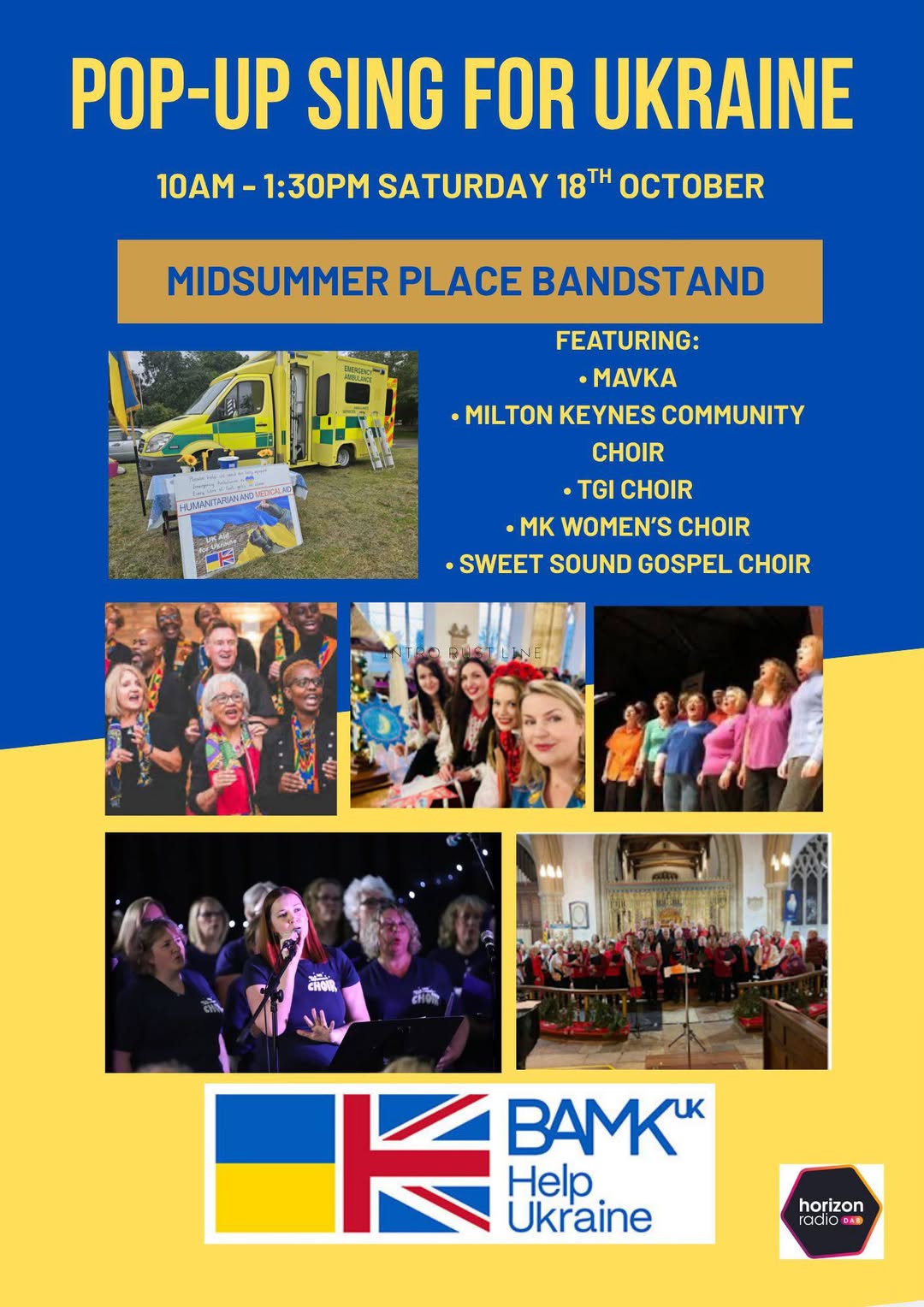 Pop-Up Sing for Ukraine