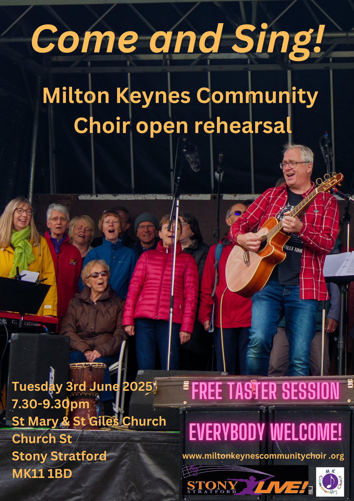 'Come & Sing' Rehearsal