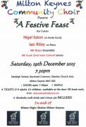 Xmas concert flyer 2015